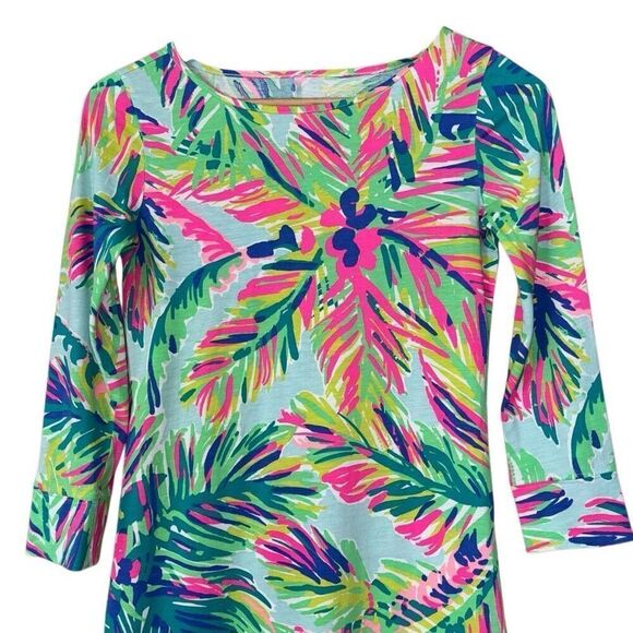 Lilly Pulitzer Marlowe Island Time Multi Dress Size XXS Pima cotton tropical - Picture 8 of 12